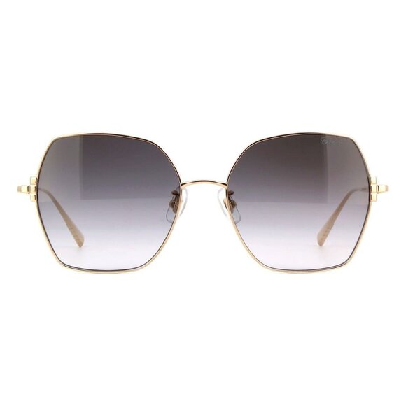 New CHOPARD Gold Square SCHL 02 0300 Sunglasses Women - Picture 2 of 4